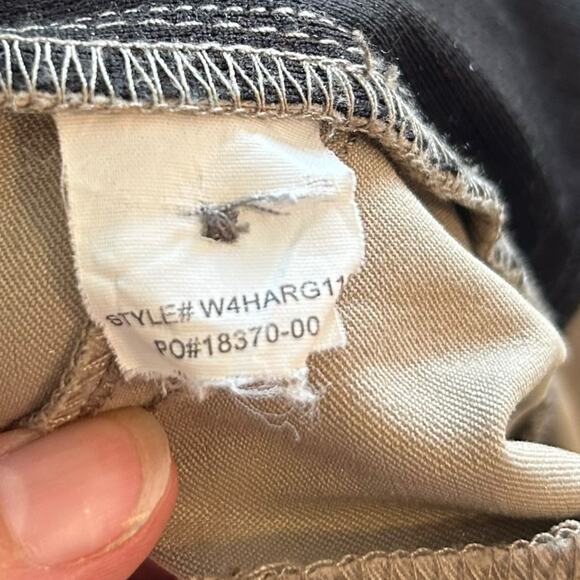 Prana Tan Halle Pants Womens Sz 6 Cargo Stretch Low Rise Packable SPF Hiking - Picture 13 of 15